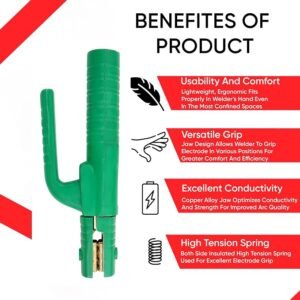 1000 AMP Welding Electrode Holder Red Welding Products Industrial Products Welding Holder
