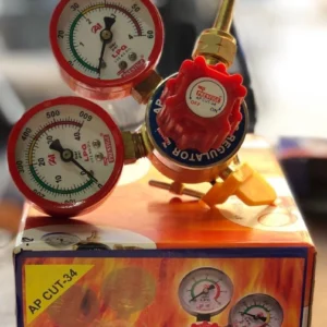 A One Prestige LPG Regulator Double Gauge Regulator With On-Off Swtich
