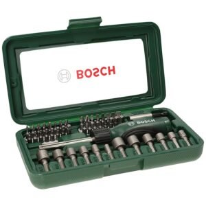 BOSCH 46-Piece Screwdriver Bit Set 46 Pieces - 32 Screwdriver Bits