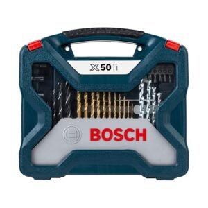 Bosch Professional 50-piece Bosch Blue X-Line titanium set.
