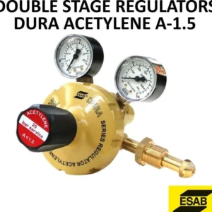 ESAB Acetylene A-15 Double Satge Double Gauge Regulator Multible Stage Regulator