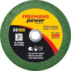 FREEMANS 4-Inch Double Net Cut off Wheels for Metal and Stainless Steel Cutting using Angle Grinder