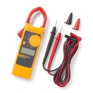 Fluke 301D 600A AC-DC Clamp Meter, Slim Jaw And Light Design with Backlight Measures AC-DC Current Frequency Resistance Capacitance Diodes Continuity