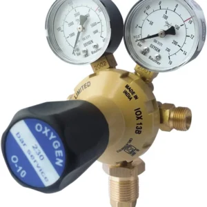 ESAB Single Stage Double Gauge Oxygen Regulators IOX 13B