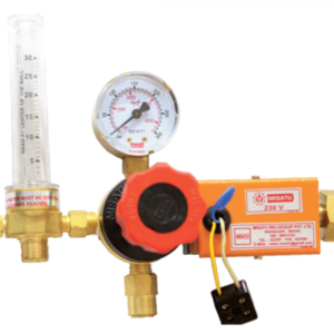MISATU CO2 Double Meter Combined Regulator Flow Meter & Preheater