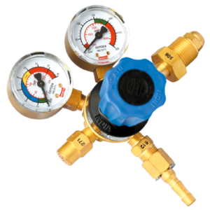 Misatu Oxygen Single Stage Double Gauge Regulator Heavy Duty