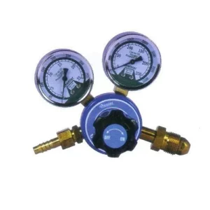 PREMIER Oxygen Regulator Single Stage Double Gauge Regulator