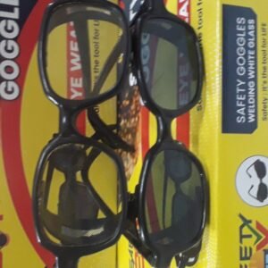 Safety Boy Glass Goggle Jali Type White For Welding Products